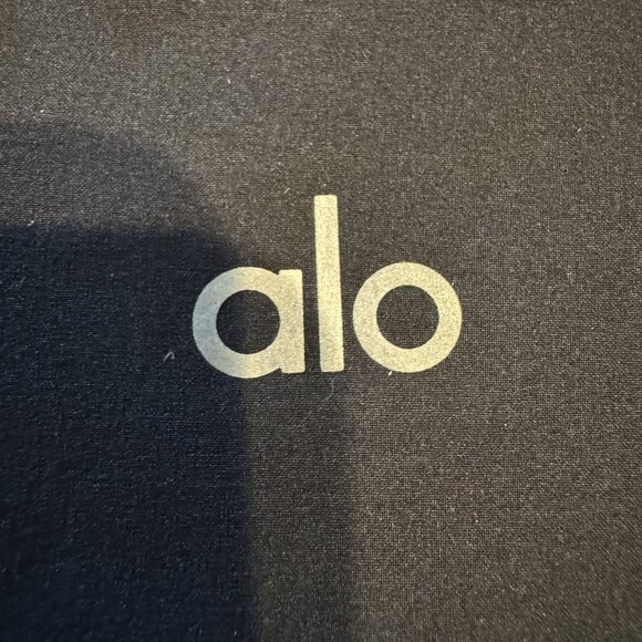 ALO Yoga High-Waist Pursuit Black Trouser Pants Women's Small - Picture 6 of 9